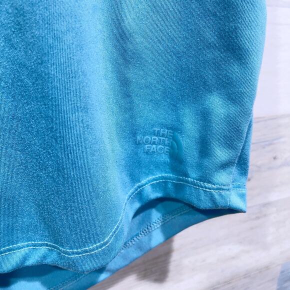 The North Face Circular Design Recycled Tee Blue Activewear Womens Medium - Picture 3 of 7